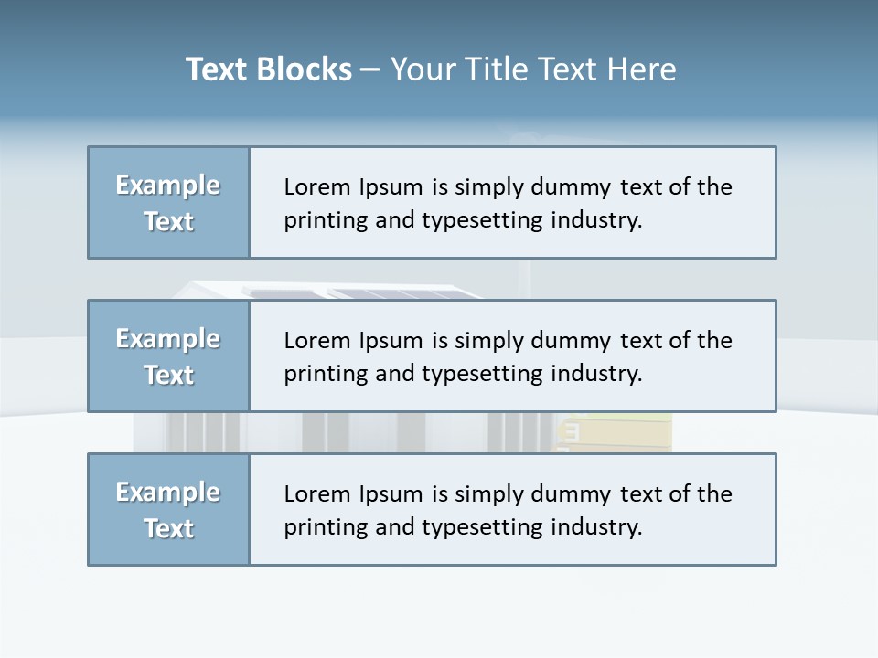 Abstract Ecology Carbon PowerPoint Template