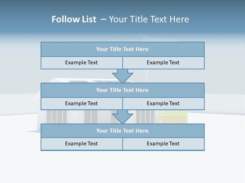 Abstract Ecology Carbon PowerPoint Template