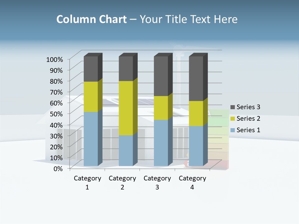 Abstract Ecology Carbon PowerPoint Template