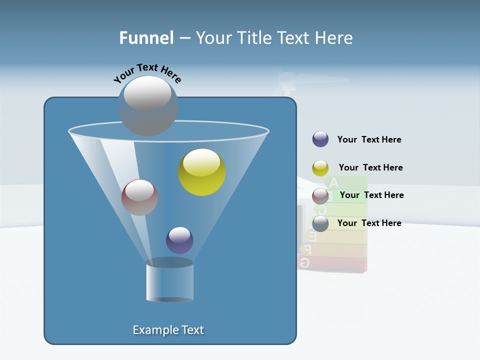 Abstract Ecology Carbon PowerPoint Template