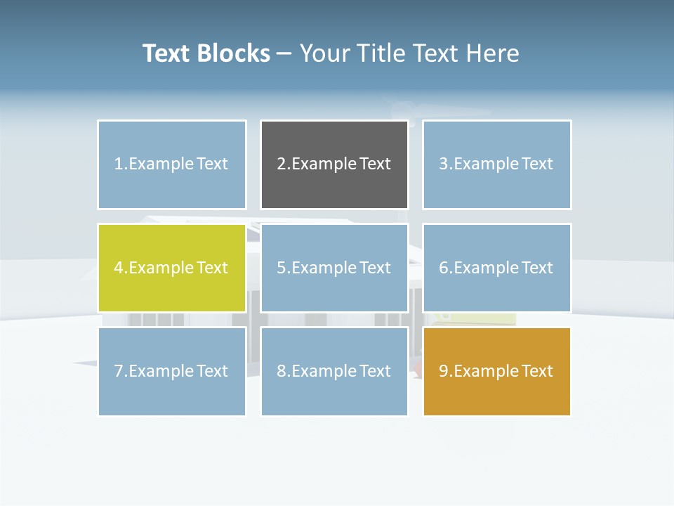 Abstract Ecology Carbon PowerPoint Template
