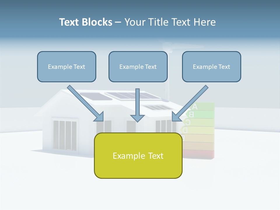 Abstract Ecology Carbon PowerPoint Template