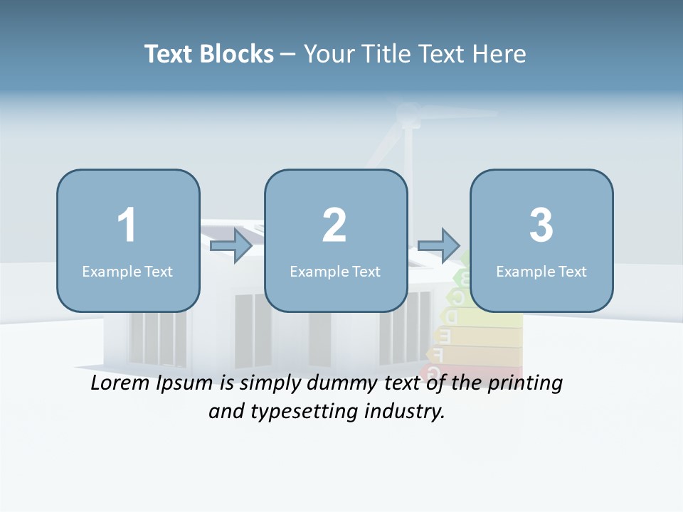 Abstract Ecology Carbon PowerPoint Template