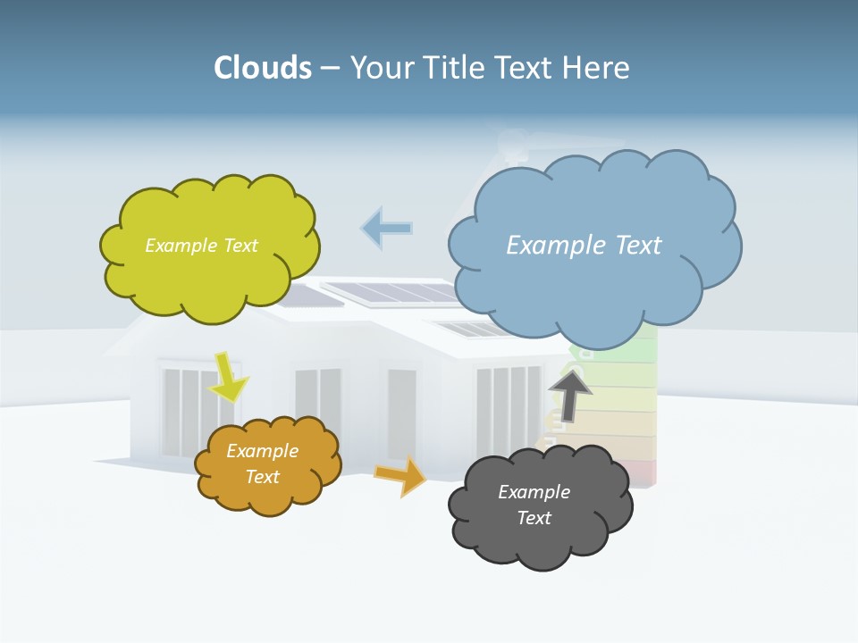 Abstract Ecology Carbon PowerPoint Template