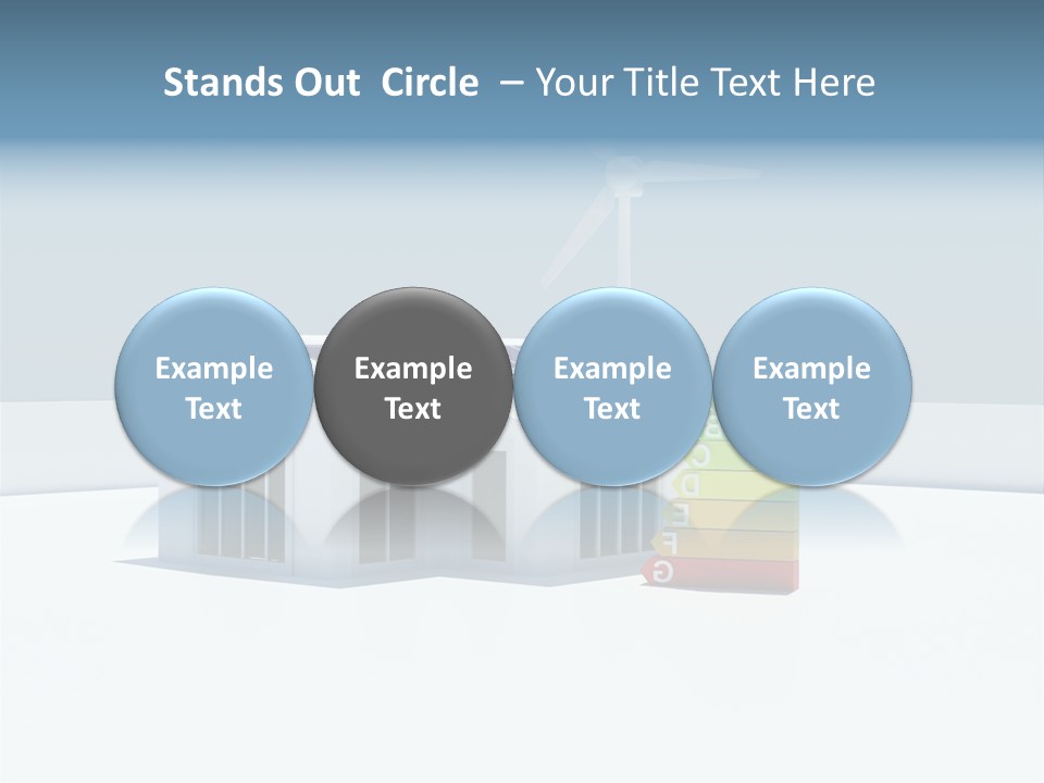 Abstract Ecology Carbon PowerPoint Template