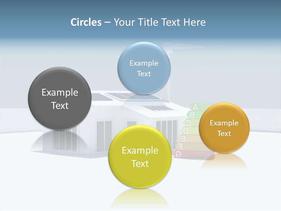 Abstract Ecology Carbon PowerPoint Template