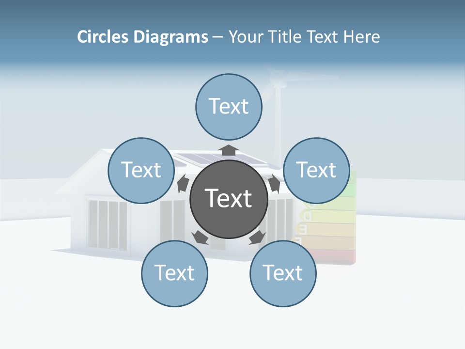Abstract Ecology Carbon PowerPoint Template