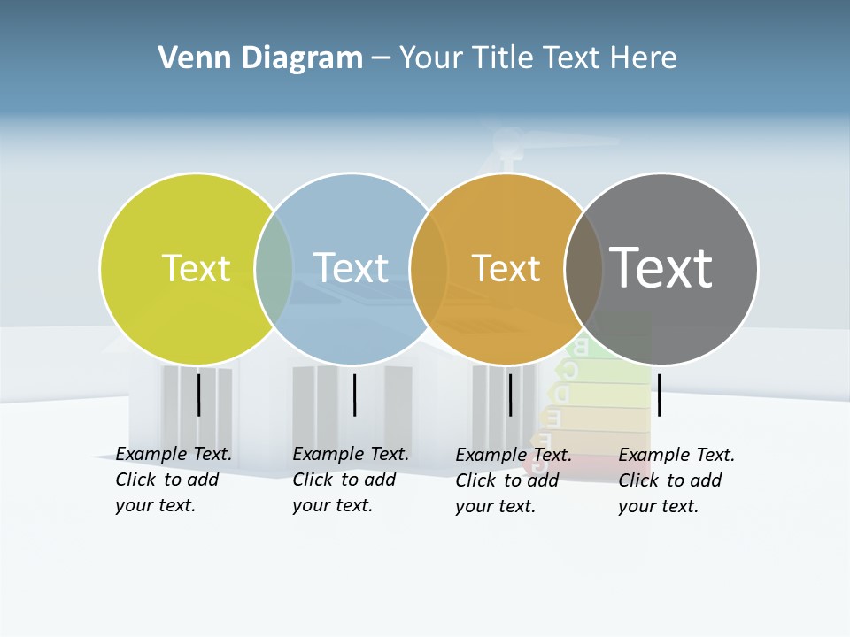 Abstract Ecology Carbon PowerPoint Template