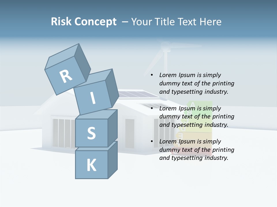 Abstract Ecology Carbon PowerPoint Template