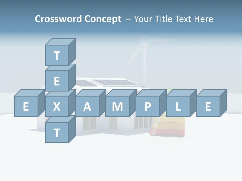 Abstract Ecology Carbon PowerPoint Template