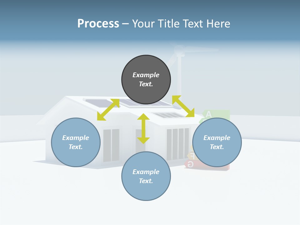 Abstract Ecology Carbon PowerPoint Template