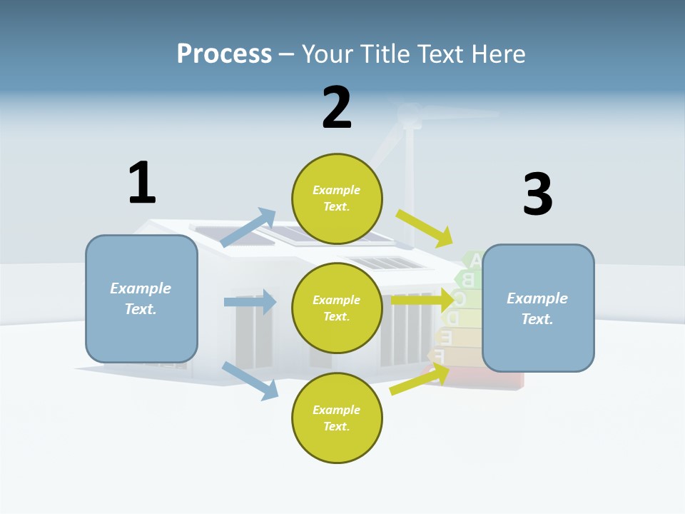 Abstract Ecology Carbon PowerPoint Template