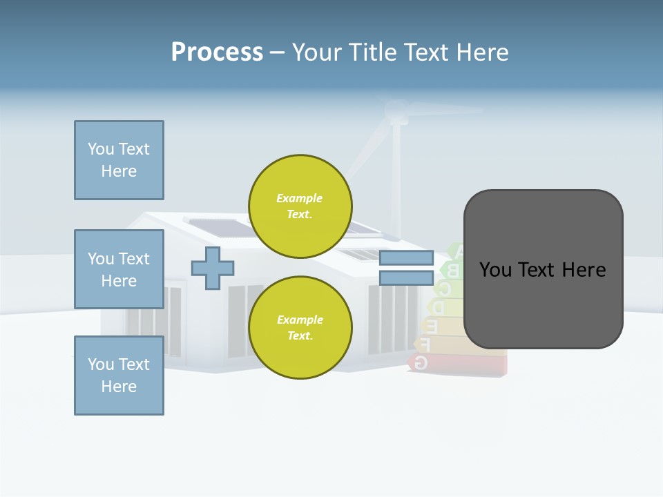 Abstract Ecology Carbon PowerPoint Template