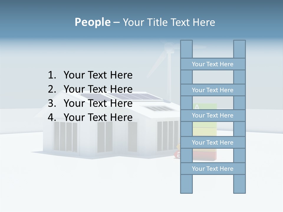 Abstract Ecology Carbon PowerPoint Template