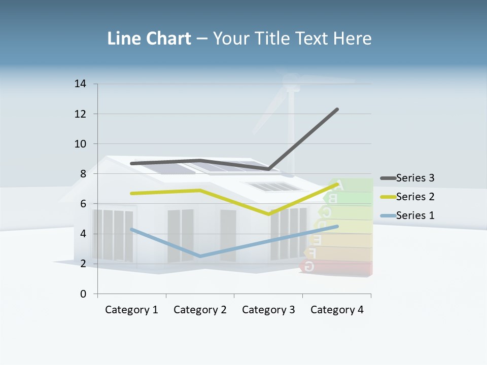 Abstract Ecology Carbon PowerPoint Template