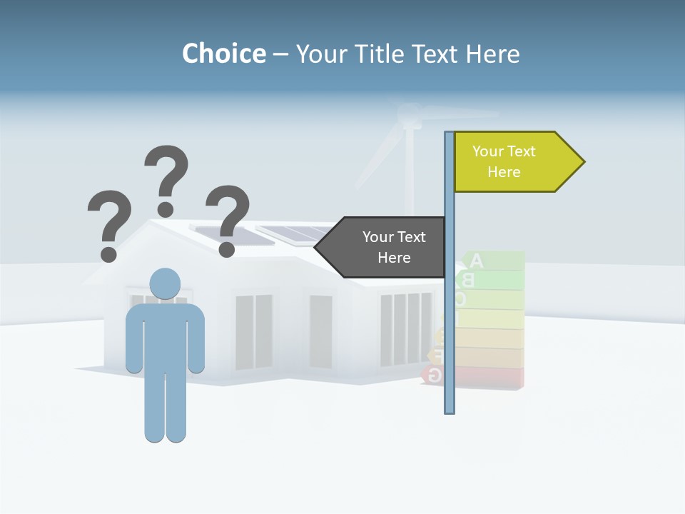 Abstract Ecology Carbon PowerPoint Template
