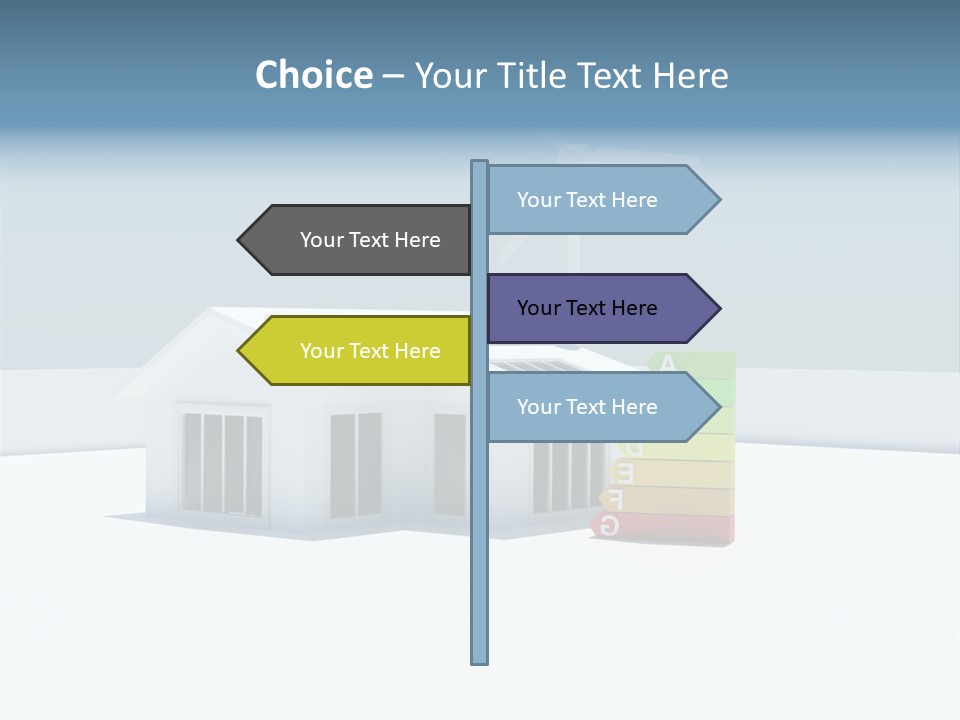 Abstract Ecology Carbon PowerPoint Template
