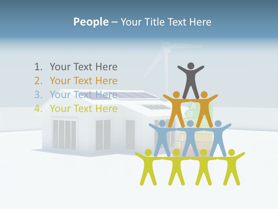 Abstract Ecology Carbon PowerPoint Template