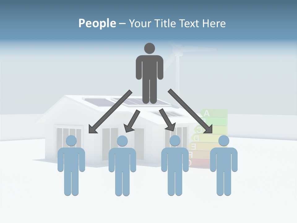 Abstract Ecology Carbon PowerPoint Template