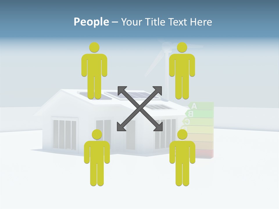 Abstract Ecology Carbon PowerPoint Template