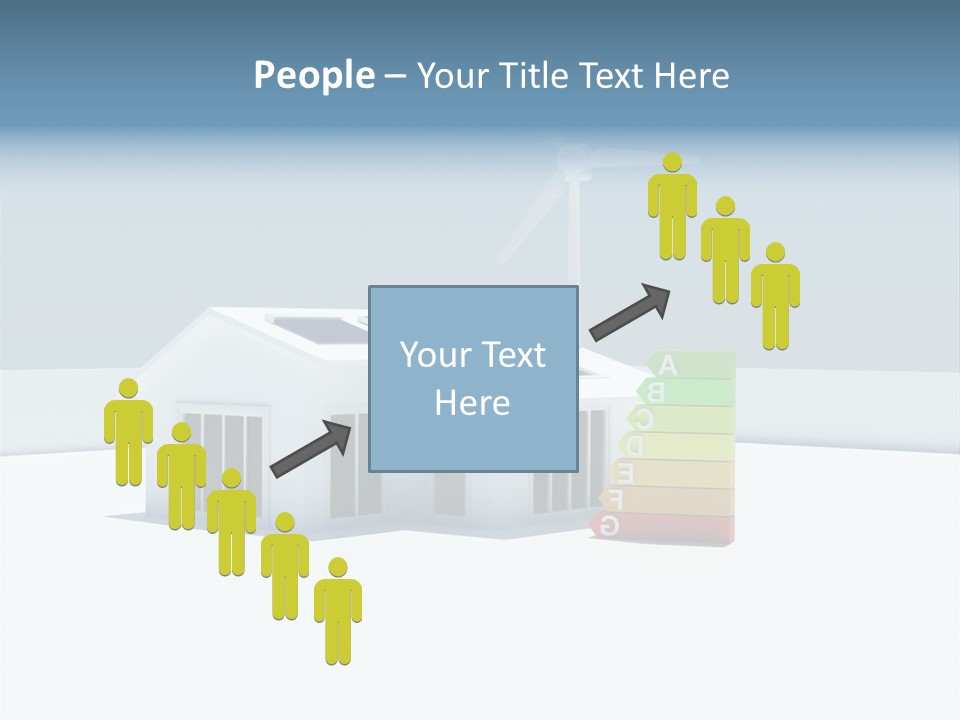 Abstract Ecology Carbon PowerPoint Template
