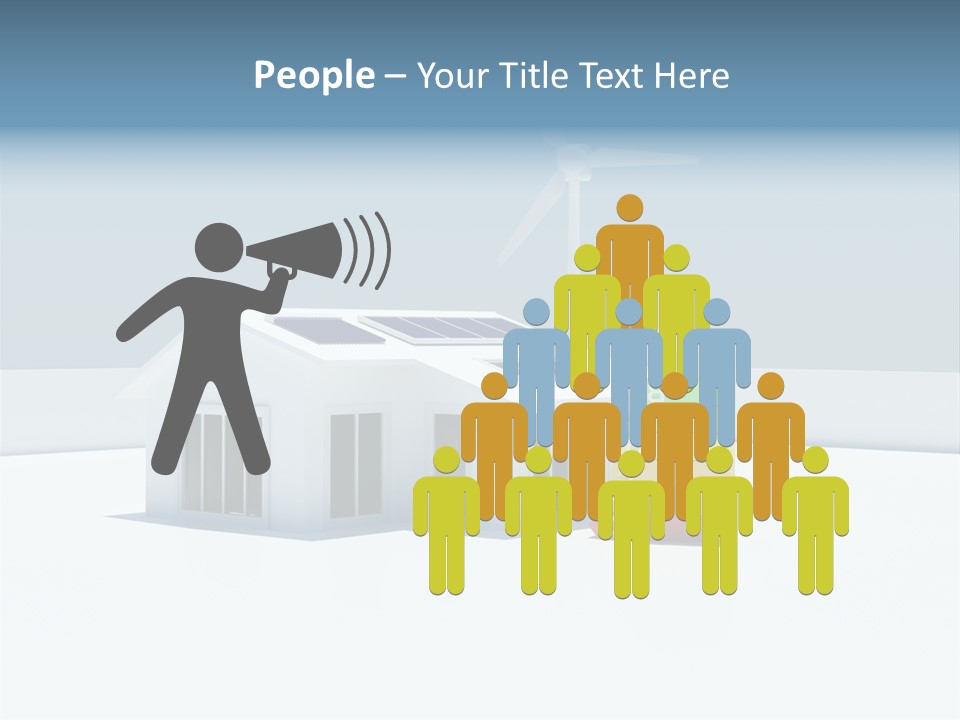 Abstract Ecology Carbon PowerPoint Template