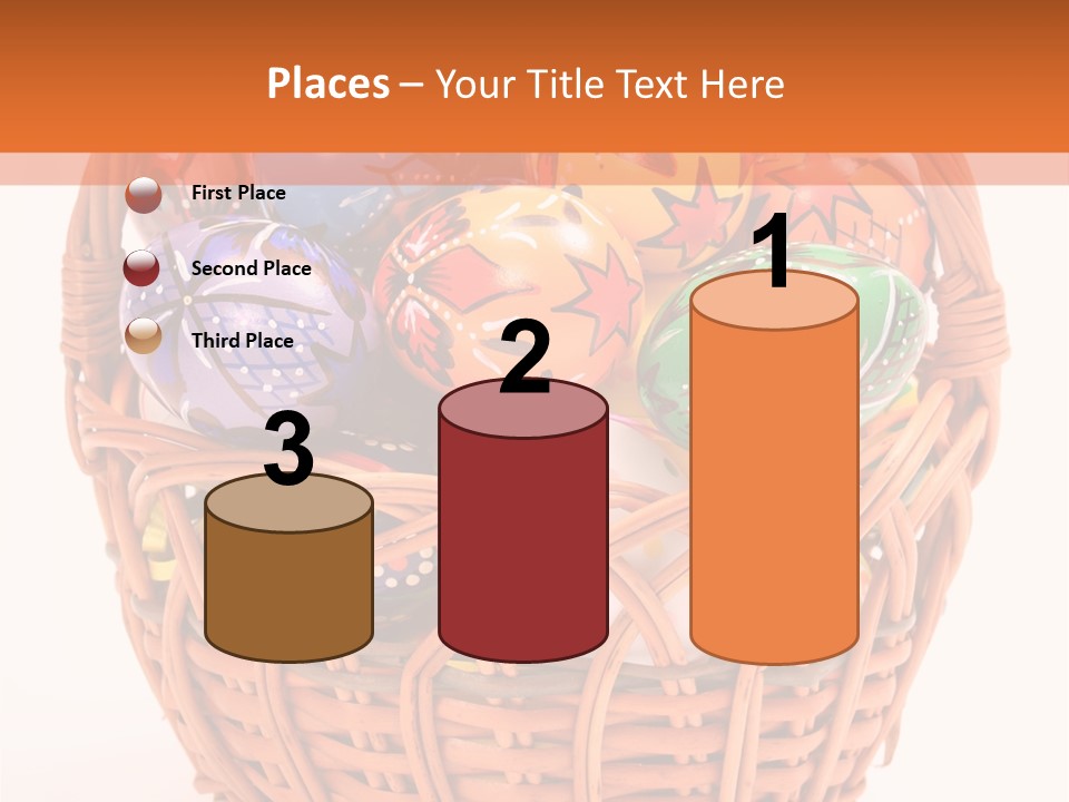 Colorful Abstract Basket PowerPoint Template