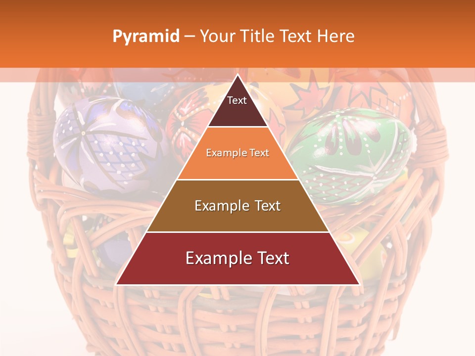 Colorful Abstract Basket PowerPoint Template