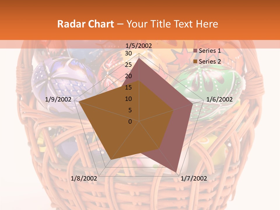 Colorful Abstract Basket PowerPoint Template