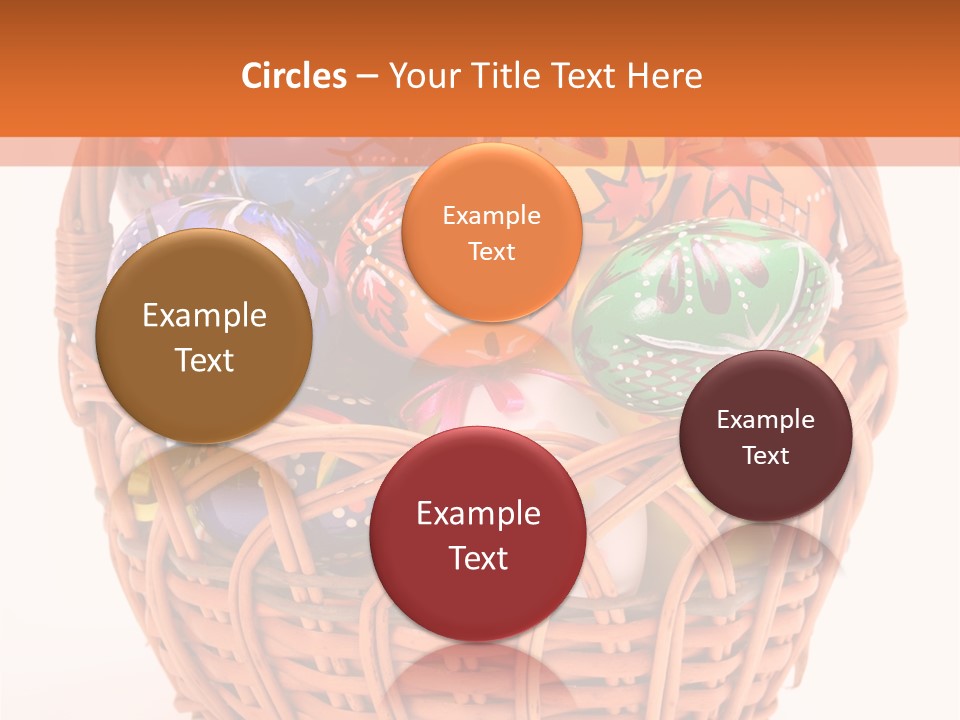 Colorful Abstract Basket PowerPoint Template