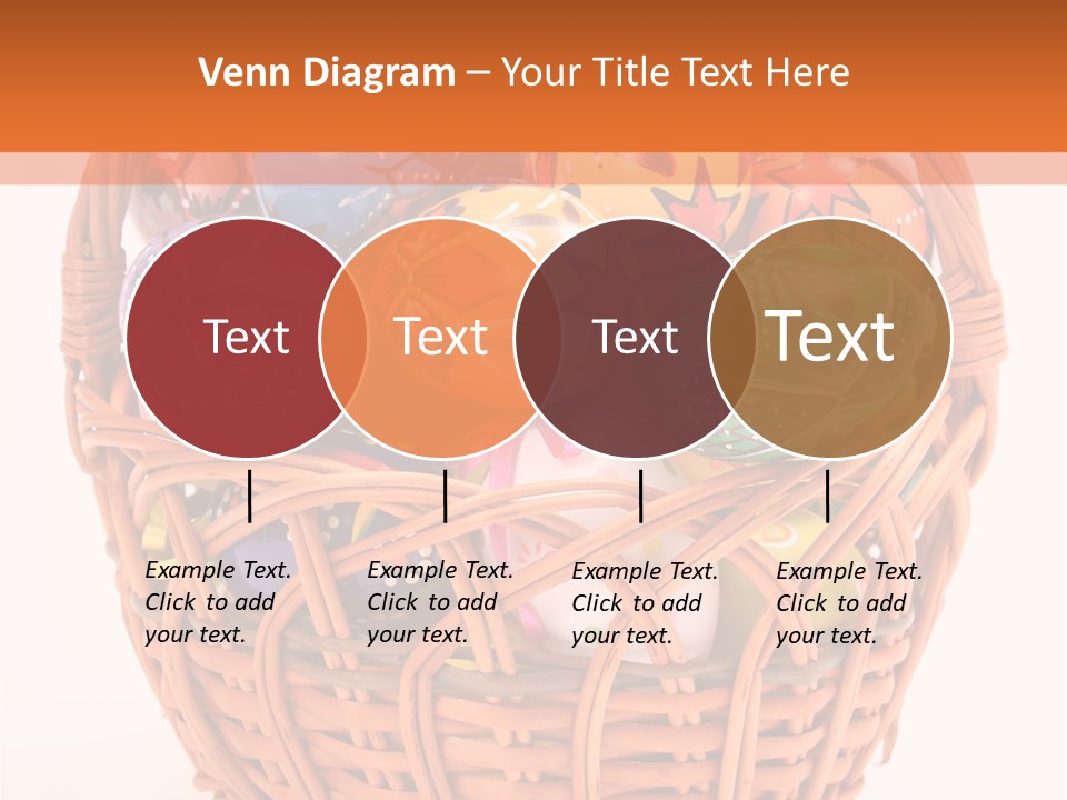 Colorful Abstract Basket PowerPoint Template