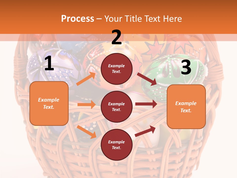 Colorful Abstract Basket PowerPoint Template