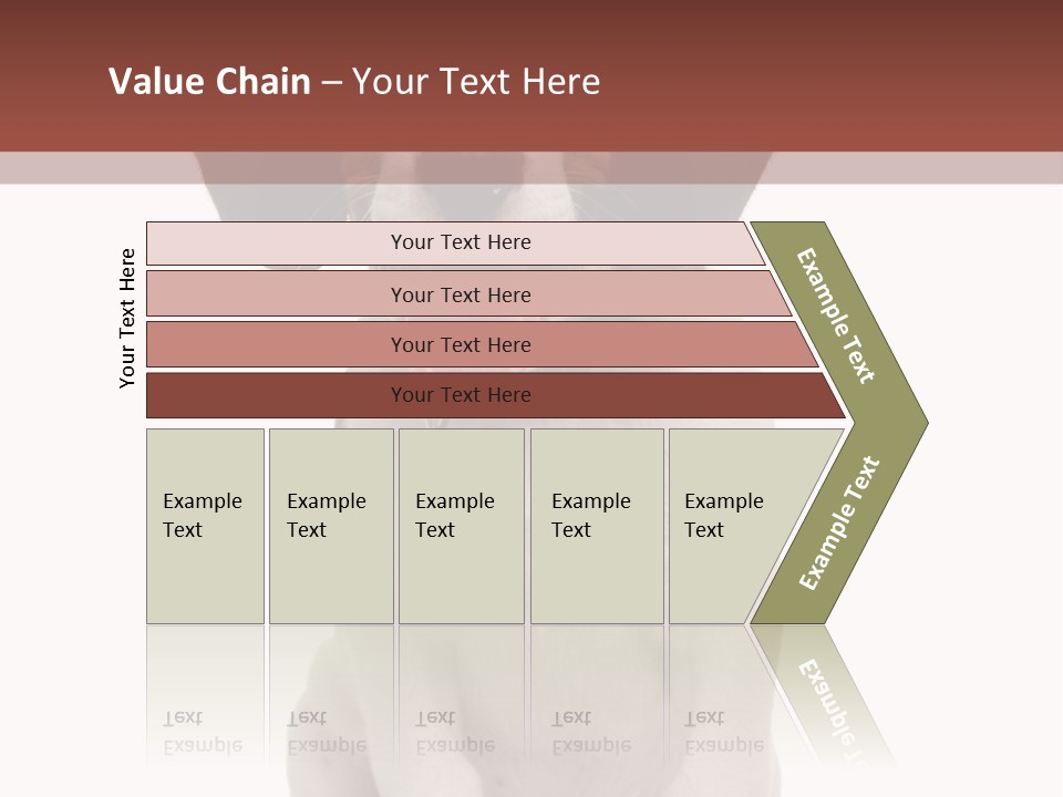 A Dog Sitting Down With His Tongue Out PowerPoint Template