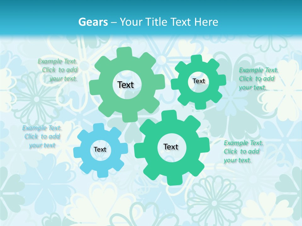 Paint Drawings Abstract PowerPoint Template