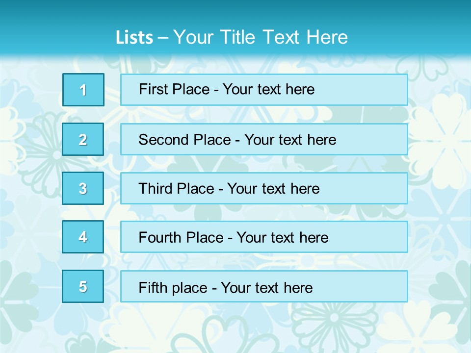 Paint Drawings Abstract PowerPoint Template