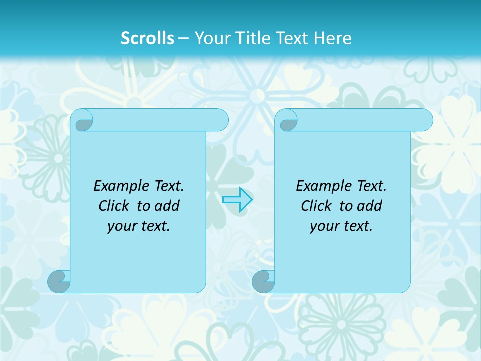 Paint Drawings Abstract PowerPoint Template