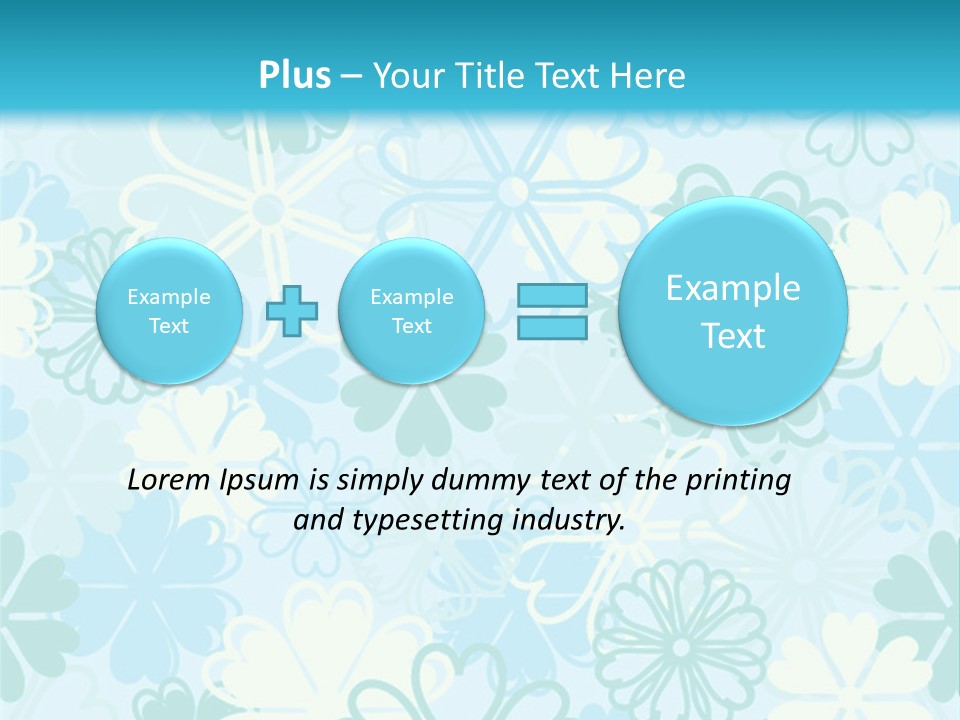 Paint Drawings Abstract PowerPoint Template