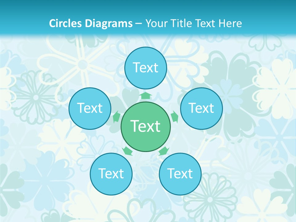 Paint Drawings Abstract PowerPoint Template