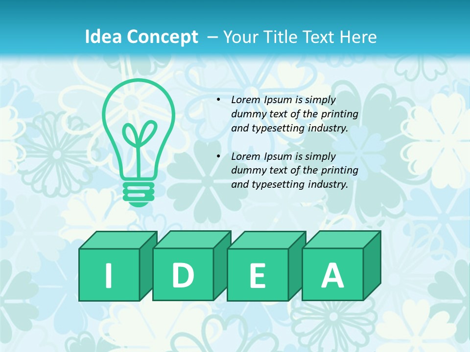 Paint Drawings Abstract PowerPoint Template