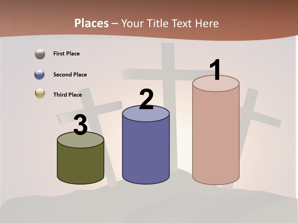 Crucifixion Hillside John PowerPoint Template