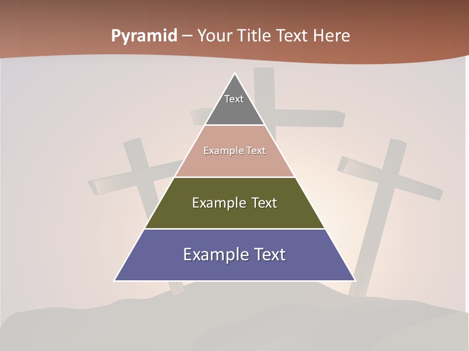 Crucifixion Hillside John PowerPoint Template
