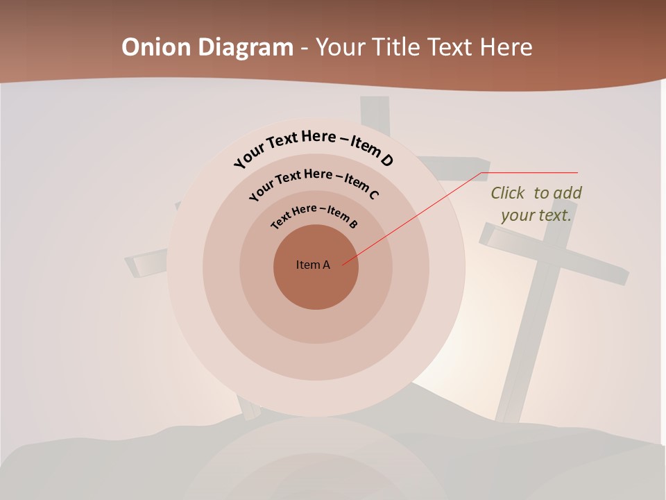 Crucifixion Hillside John PowerPoint Template