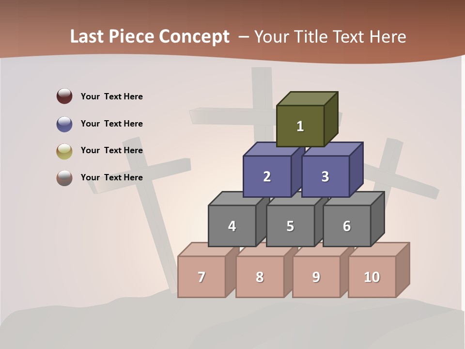 Crucifixion Hillside John PowerPoint Template