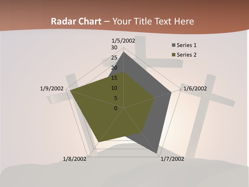 Crucifixion Hillside John PowerPoint Template
