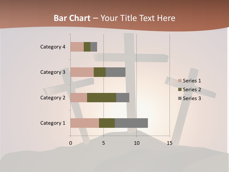 Crucifixion Hillside John PowerPoint Template