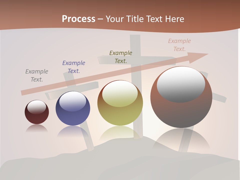 Crucifixion Hillside John PowerPoint Template