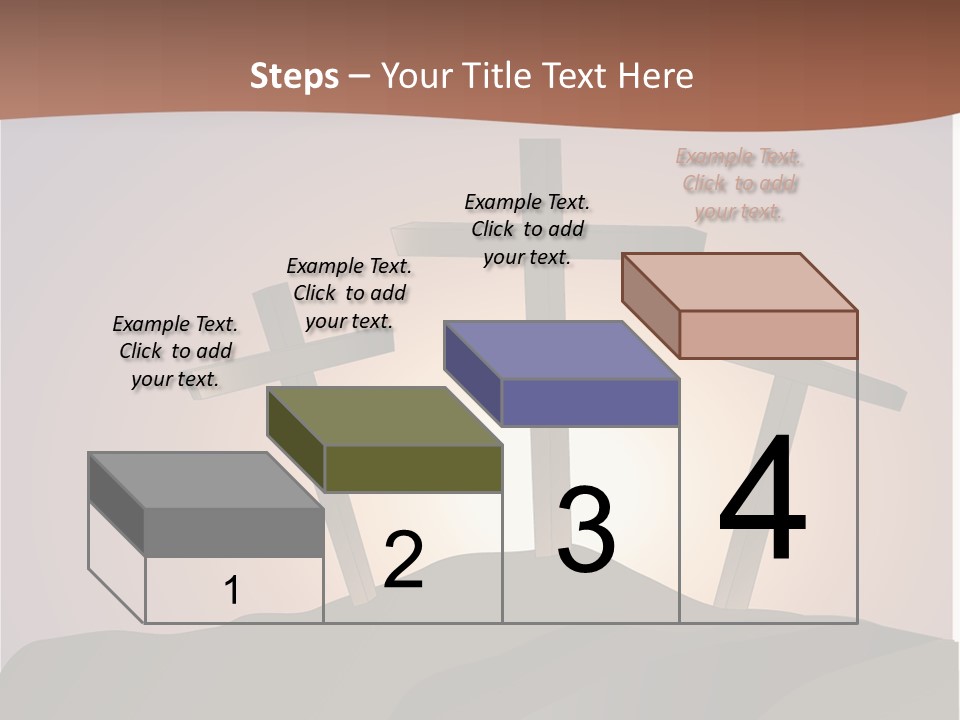 Crucifixion Hillside John PowerPoint Template