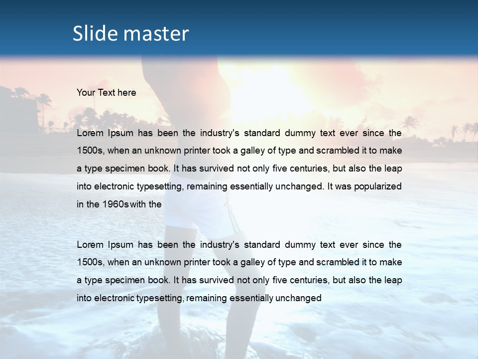 Health Spirituality Relax PowerPoint Template