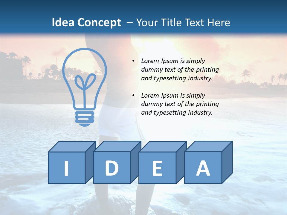 Health Spirituality Relax PowerPoint Template