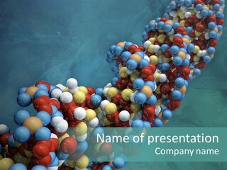 A Group Of Balloons Floating In The Water PowerPoint Template